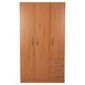 Ashton 3 Door 3 Drawer Wardrobe Beech