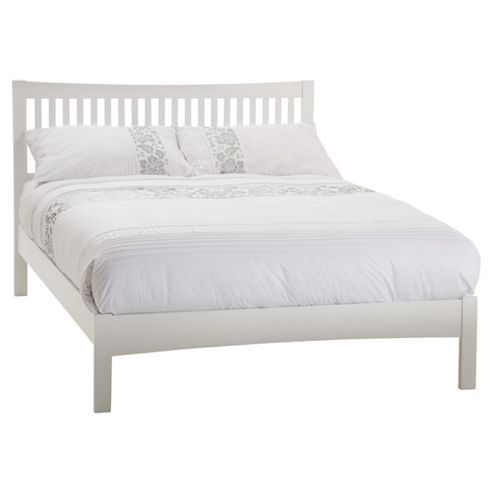 Image of Serene Furnishings Mya Bed - Opal White - Small Double