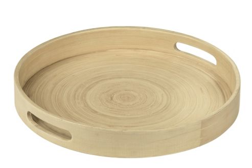 Image of Premier Housewares Kyoto 35 Cm Serving Tray - Natural