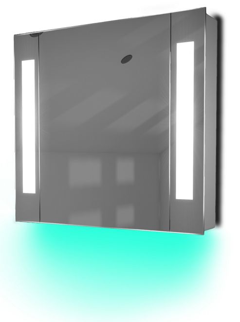 Image of Ambient Demist Bathroom Cabinet With Sensor & Internal Shaver Socket K64t