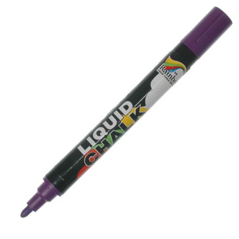 Image of Chalk Marker 5mm B Tip Violet
