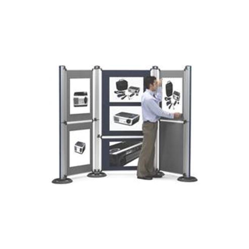 Image of Nobo New Modular Display System Pole And Base 1902216