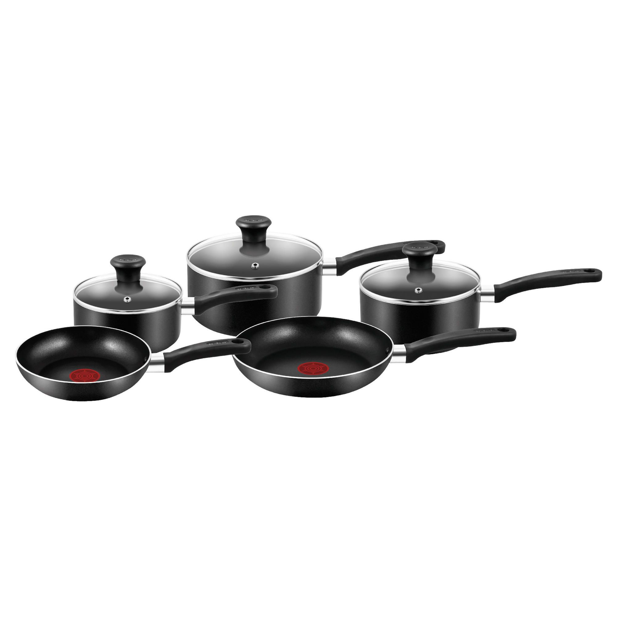 Tefal Essential 5 piece saucepan set