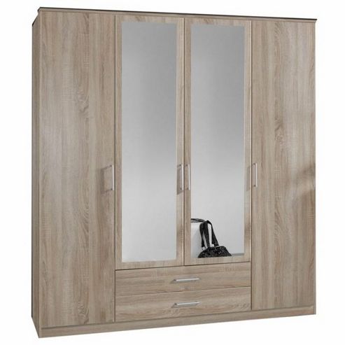 Image of All Home Omega 4 Door Wardrobe