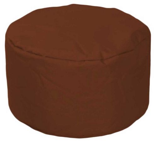 Image of Valufurniture Round Stool Brown Bean Bag