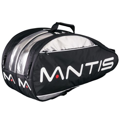Image of Mantis 6 Racket Thermo Bag Black Silver