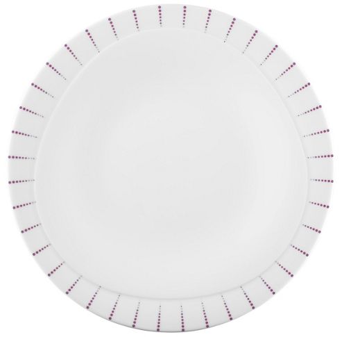 Image of Seltmann Weiden Trio Flat Plate In White - 1.5 Cm H X 20 Cm W X 20 Cm D