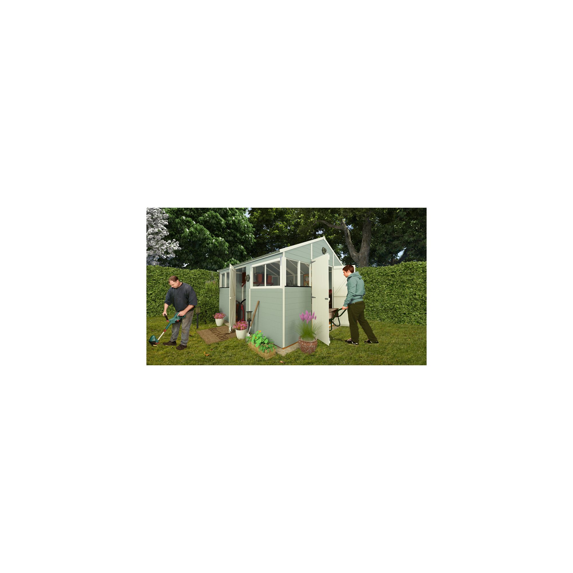 20 x 10 windowless shed