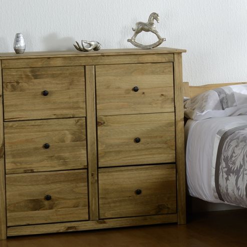 Image of Home Essence Panama 6 Drawer Chest
