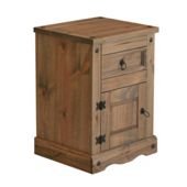 Home Essence Corona 1 Drawer Bedside Table