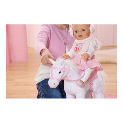Image of Baby Born Interactive Horse - White