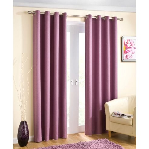 Image of Enhanced Living Wetherby Eyelet Heather Curtains 168x229cm