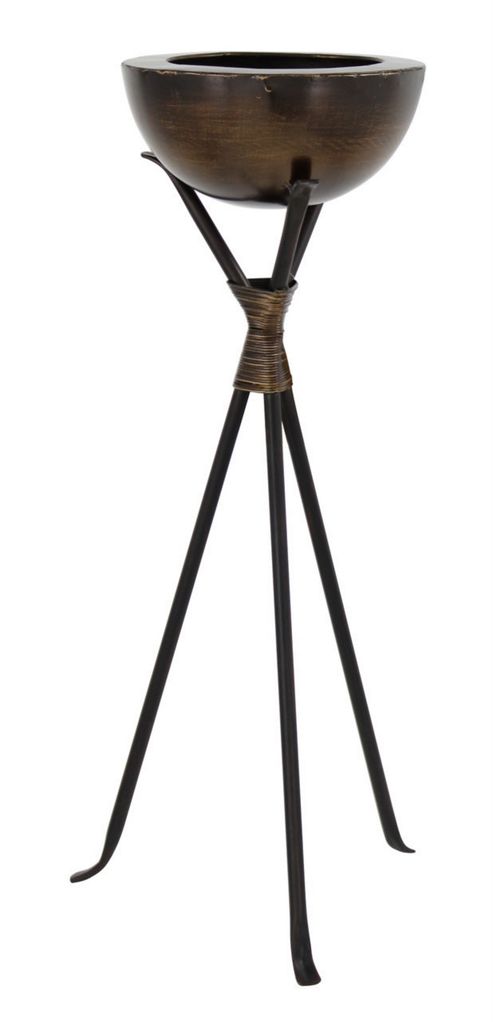 Image of House Additions Arabian Nights Metal Candlestick - 53 Cm H X 24 Cm W X 22 Cm D