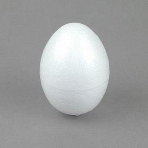 Image of Polystyrene Eggs 80mm Bulk Box Of 70