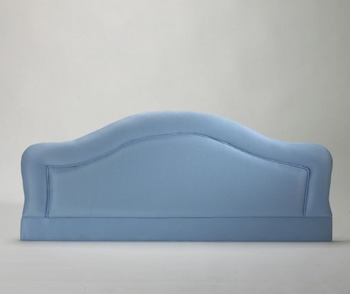 Image of The Shire Bed Company Swift Velour Headboard - Small Single - Bright Blue