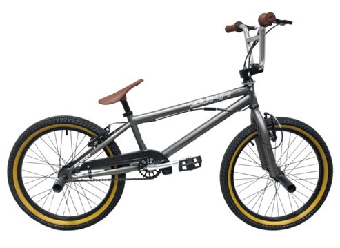 Image of Rooster Zuka Bmx Matt Grey With Spoke 20" Wheels