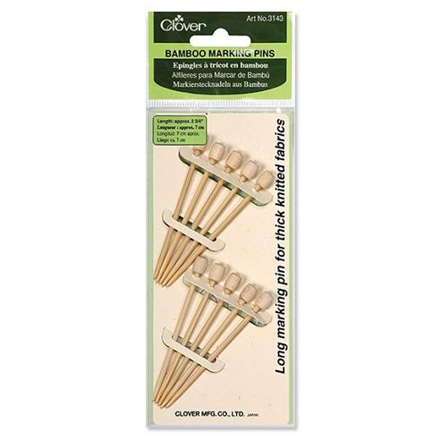 Image of Clover Bamboo Marking Pins
