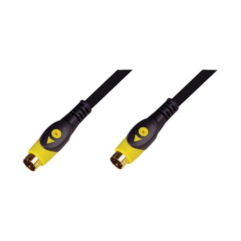 Image of Nikkai Scart To S-video Svhs Pc To Tv Av Lead Cable 3m