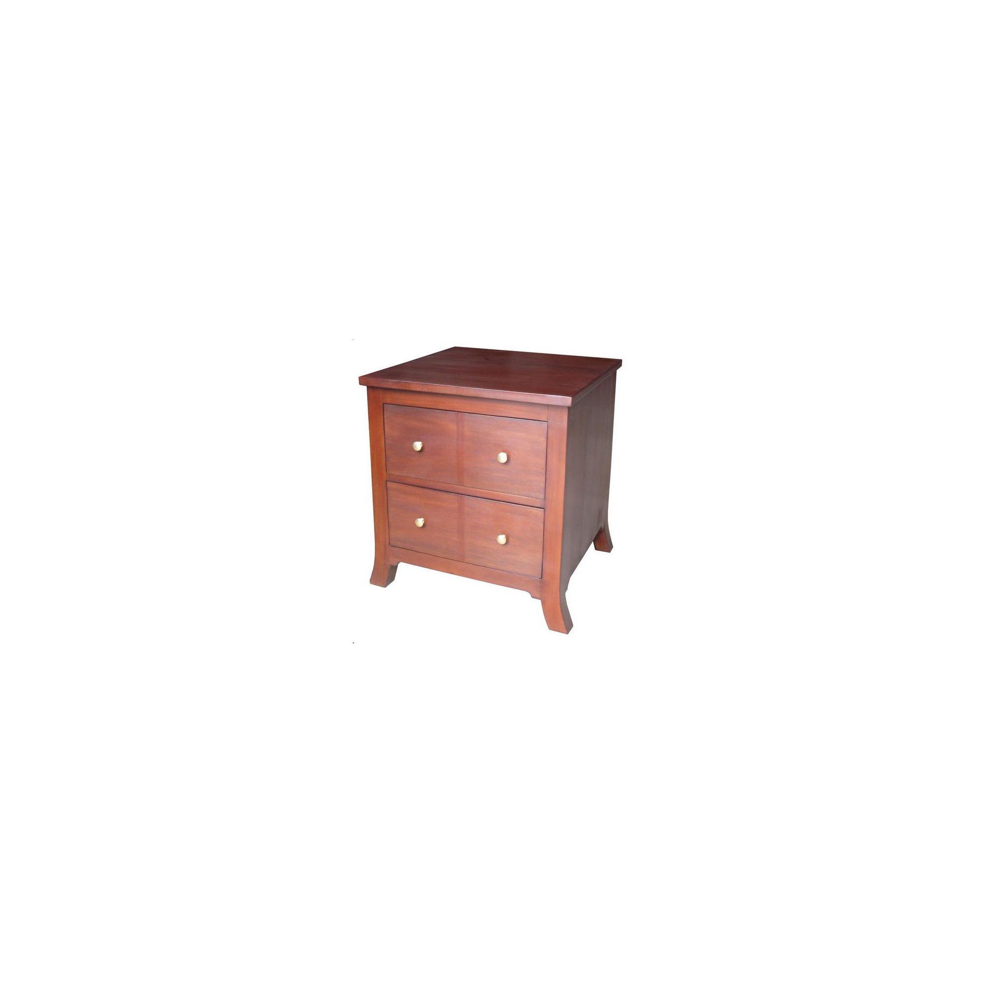 Lock stock and barrel Mahogany Orchard Lamp Box with 2 Drawers in Mahogany at Tesco Direct