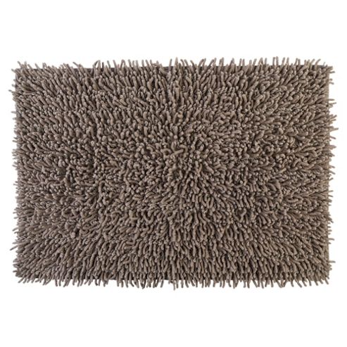 Image of Tesco Chenille Bath Mat, Dove