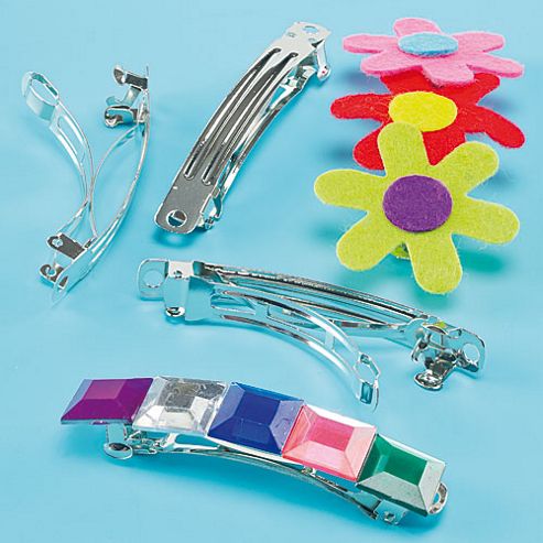 Image of Metal Hair Clip Blanks (pack Of 20)