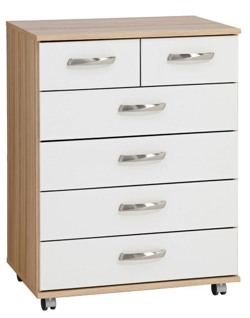 Image of Ideal Furniture Regal 2 Over 4 Drawer Chest