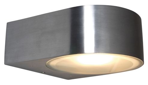 Image of Naeve Leuchten 1 Light Wall Light - Silver