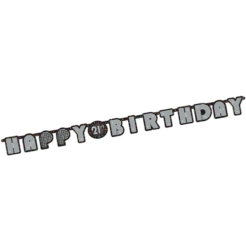 Image of Amscan Add An Age Happy Birthday Banner