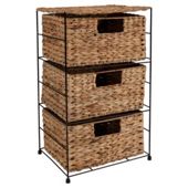 Tesco Water Hyacinth 4 Drawer Tower