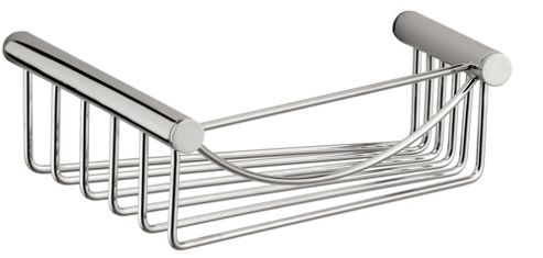 Image of Nicol Padua Corner Soap Tray In Chrome