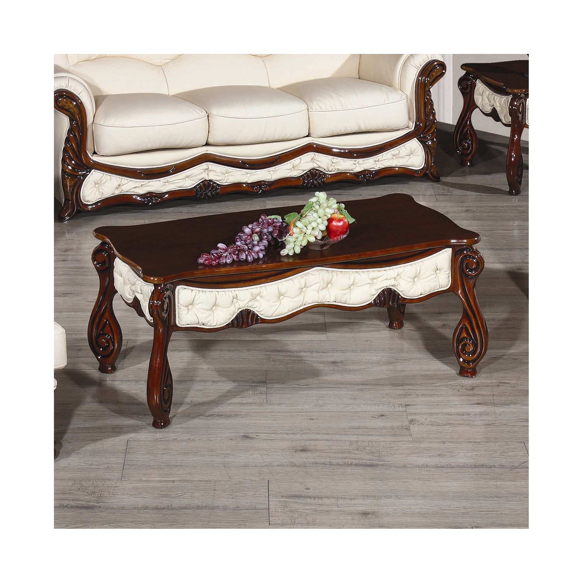 JPL Furniture Christina Coffee Table - Two Tone Tan at Tesco Direct