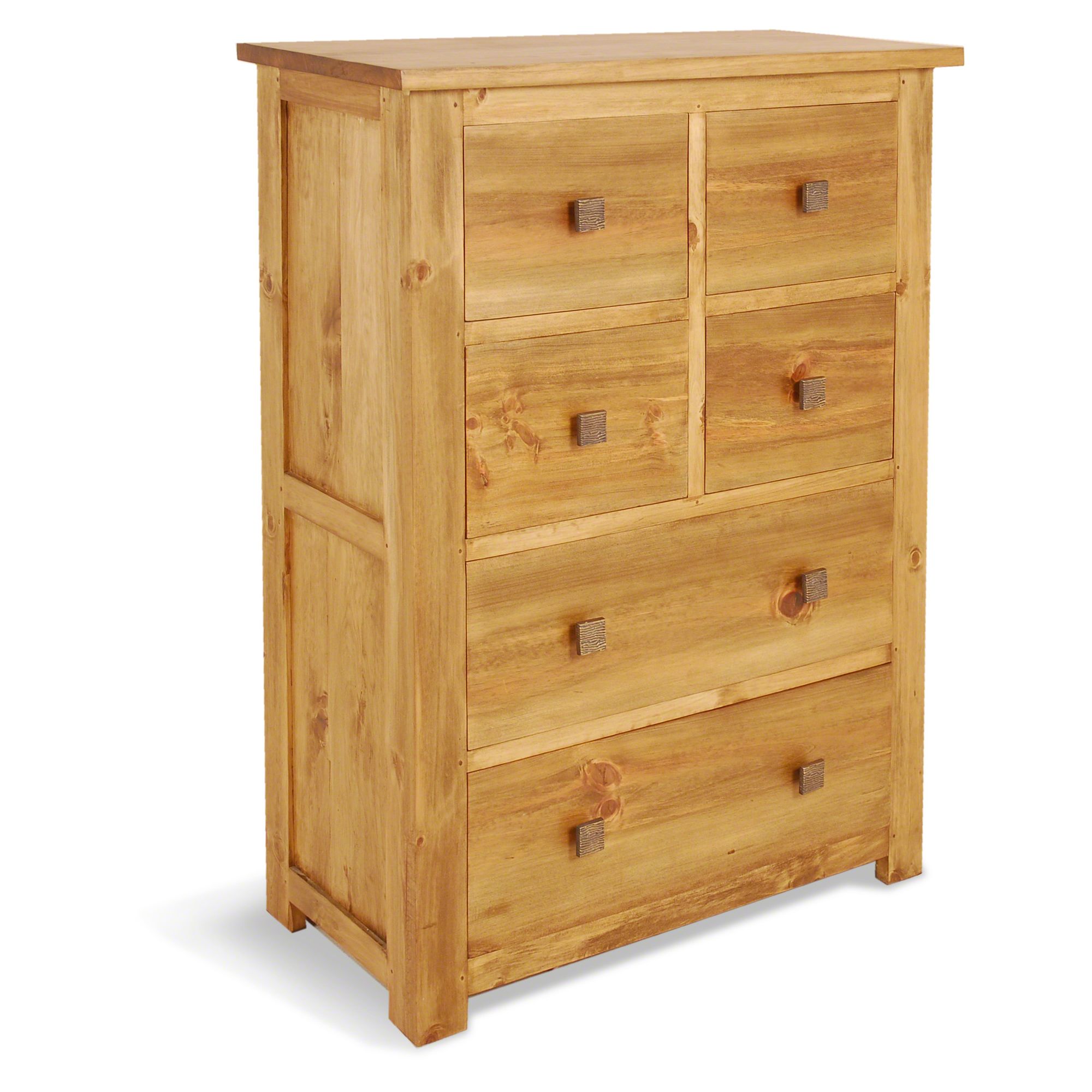 Oceans Apart Brest Pine 6 Drawer Chest at Tesco Direct