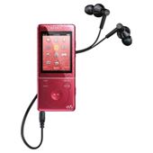 Sony NWZE474  E Series MP3 Red