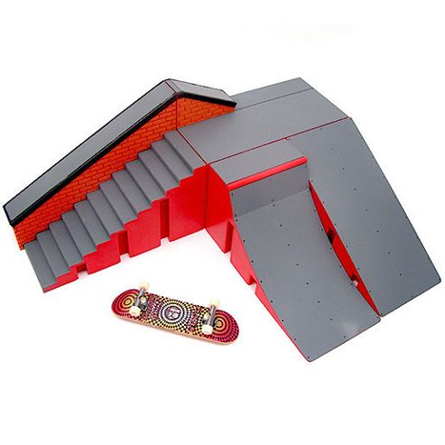 Image of Tech Deck Ryan Sheckler Warehouse Plan B - Ramp, Quarter Pipe And Grind Wall Version 1
