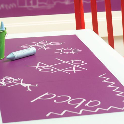 Image of Grape Chalkboard Wall Sticker - 2 Pack