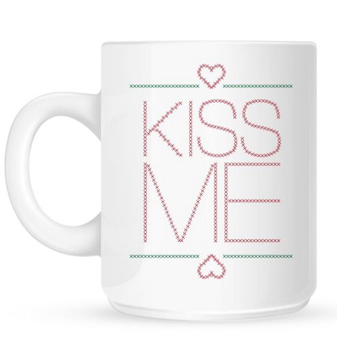 Image of Kiss Me 10oz Ceramic Mug