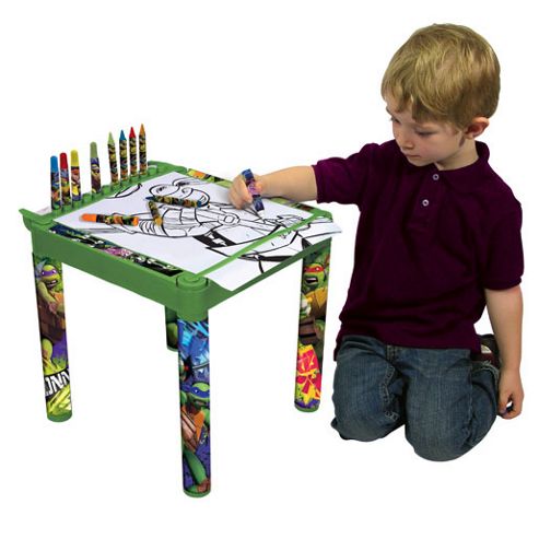 Image of Teenage Mutant Ninja Turtles Colouring Table