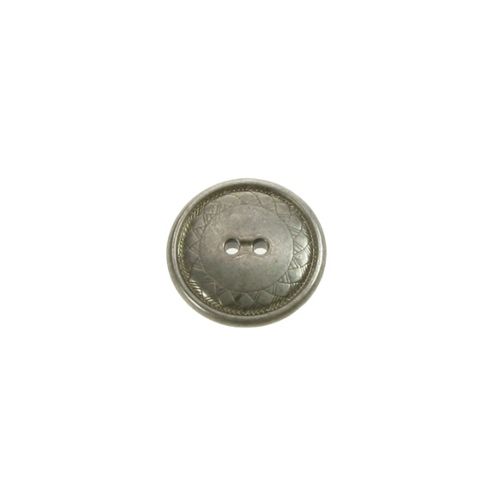 Image of Dill Buttons 23mm Fine Engrave Silver