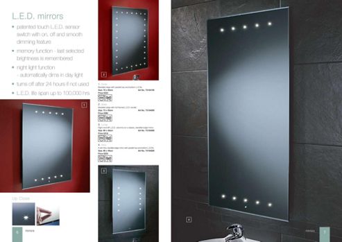 Image of Hib Duna Led Mirror