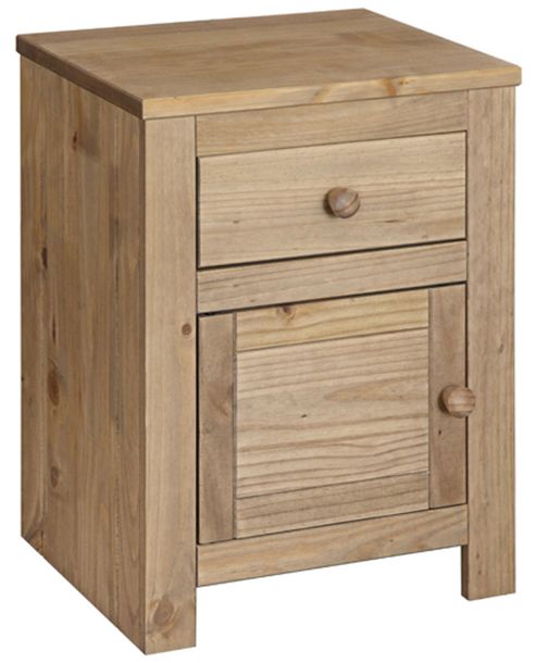 Image of Core Products Hacienda Drawer And Door Bedside Table