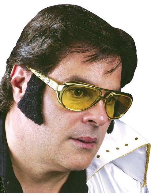Image of Elvis Glasses With Sideburns