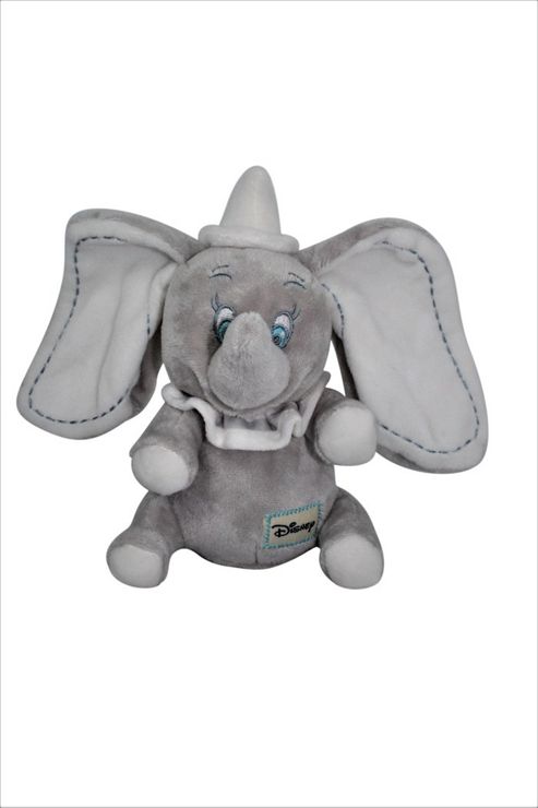 Image of Baby Boy Blue Dumbo Elephant Nappy Cake Gift (two Tier)