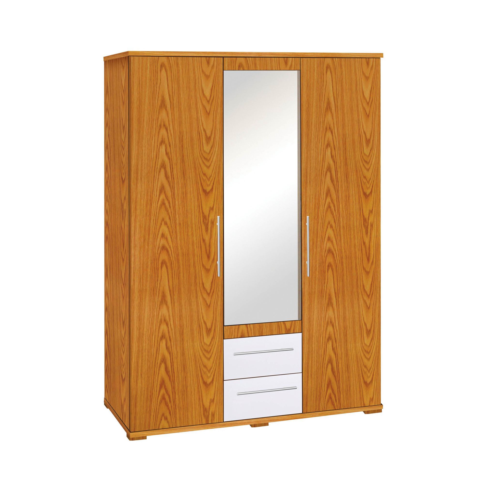 Premier Housewares Hudson Three Door Wardrobe at Tesco Direct