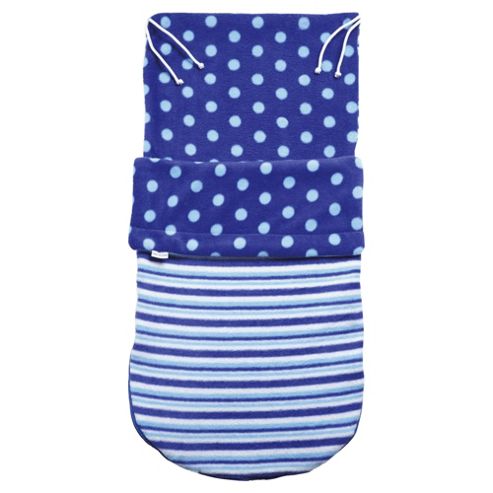 Image of Clair De Lune Footmuff Blue Fun funky