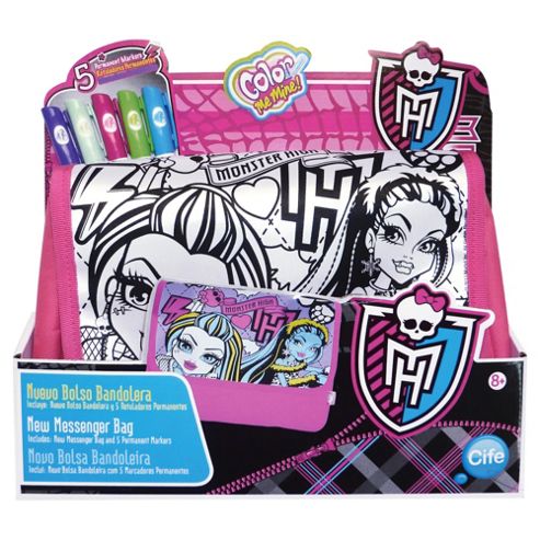 Image of Monster High - Colour Me Mine Messenger Bag