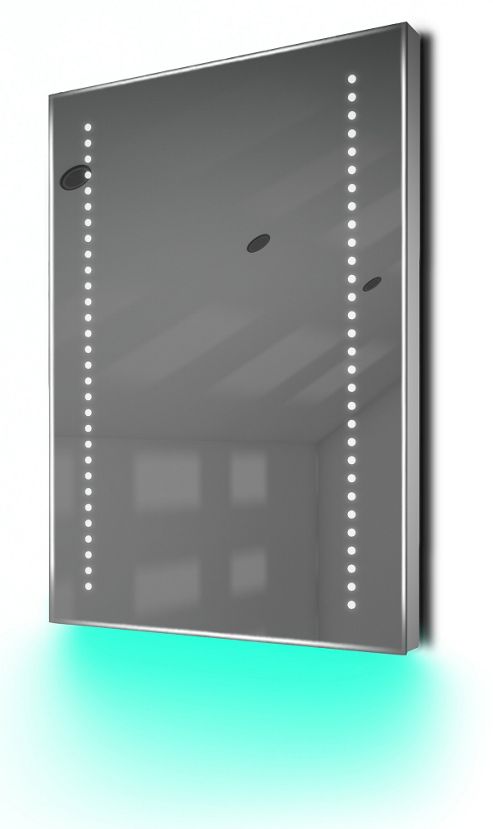 Image of Ambient Ultra-slim Led Bathroom Mirror With Demister Pad & Sensor K10t