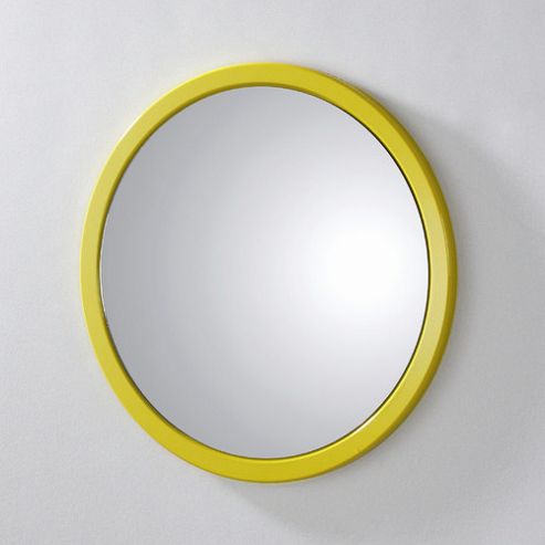 Image of Urbane Designs Mirror - High Gloss Yellow
