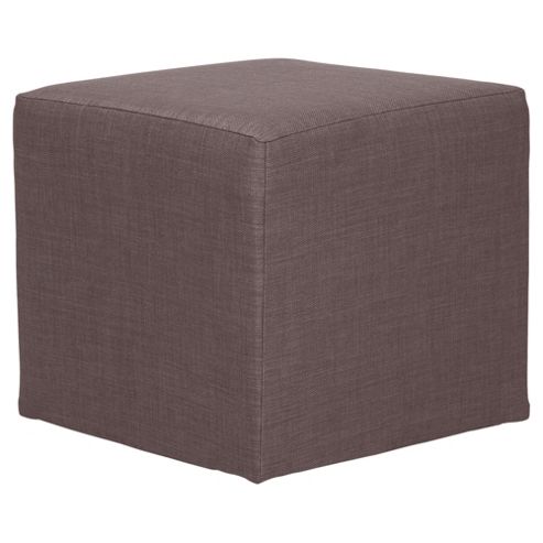 Image of Stanza Fabric Cube Mocha