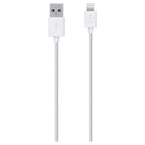 Image of Belkin Sync & Charge Lightening Usb Cable For Iphone 5 3m