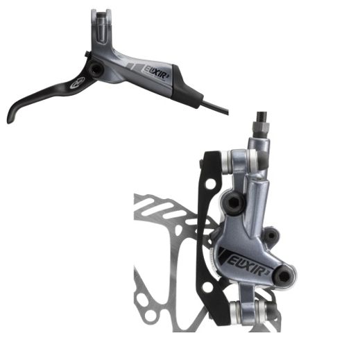 Image of Avid Elixir 3 - Grey - Front - 160mm - Hs1 Rotor (is And Post Mount)